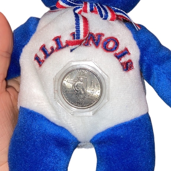 Pish Toys Illinois Limited Edition State Bear 9" - Picture 7 of 7